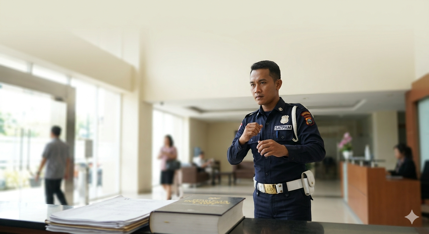 Dilema Perisai Perusahaan: Batasan Hukum Satpam Membela Diri Menurut KUHP Nasional